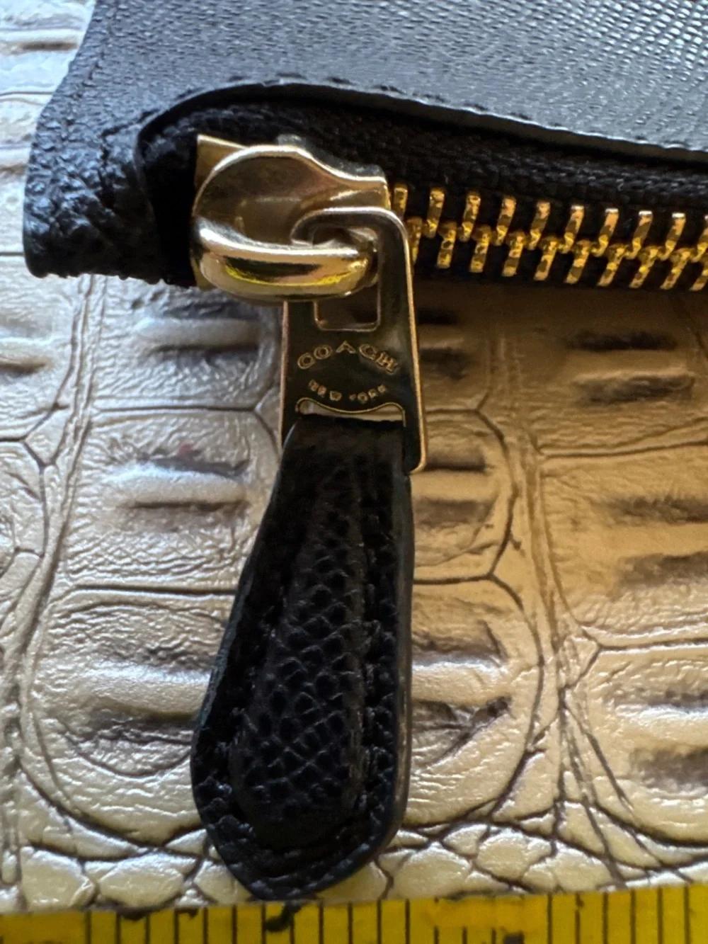 Coach small make up bag